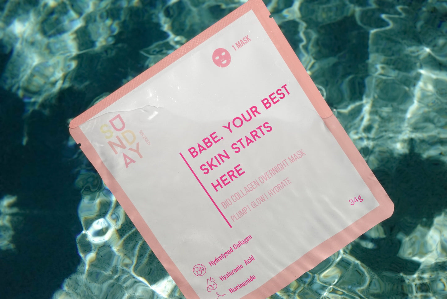 Overnight Bio-Collagen Face Mask for Deep Hydration & Glow